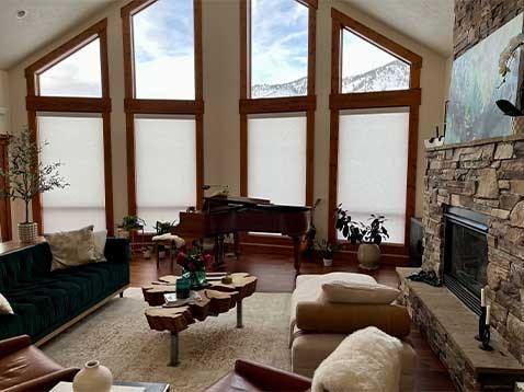 Rustic living room